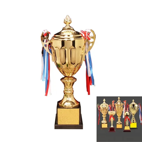 Large Gold Trophy Cup - Large Gold Trophy Cup - Image 0 of 5