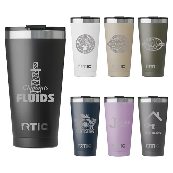 RTIC 16oz Stainless Steel Ceramic-Lined Essential Pints - RTIC 16oz Stainless Steel Ceramic-Lined Essential Pints - Image 0 of 22