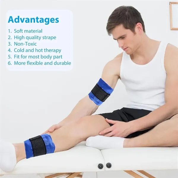 Reusable Gel Ice Cold Packs - Reusable Gel Ice Cold Packs - Image 2 of 4