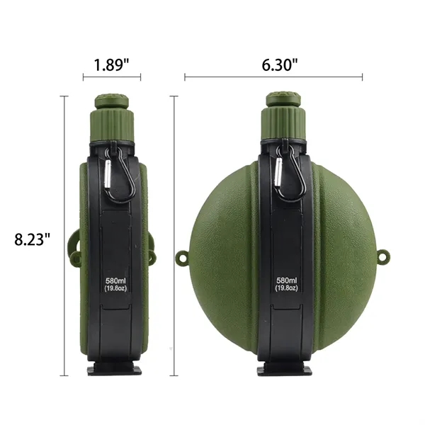 Silicone Folded Bottle For Camping - Silicone Folded Bottle For Camping - Image 2 of 4