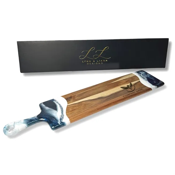 5x24 Baguette Acacia Cheeseboard - 5x24 Baguette Acacia Cheeseboard - Image 17 of 21