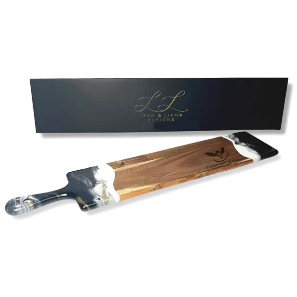 5x24 Baguette Acacia Cheeseboard - 5x24 Baguette Acacia Cheeseboard - Image 18 of 21