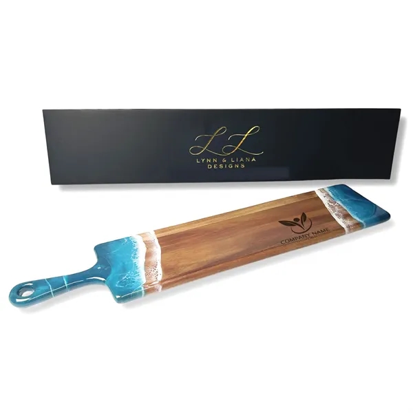 5x24 Baguette Acacia Cheeseboard - 5x24 Baguette Acacia Cheeseboard - Image 19 of 21