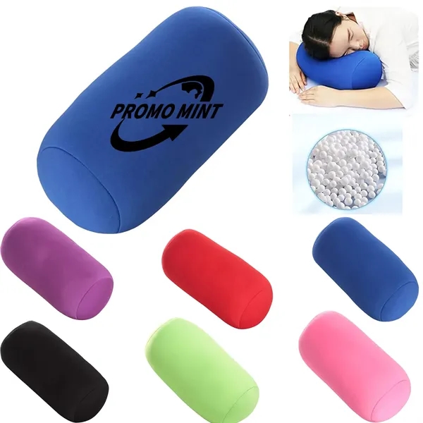 Foam Neck Roll Pillow For Plane Car Travel Sleeping - Foam Neck Roll Pillow For Plane Car Travel Sleeping - Image 0 of 4