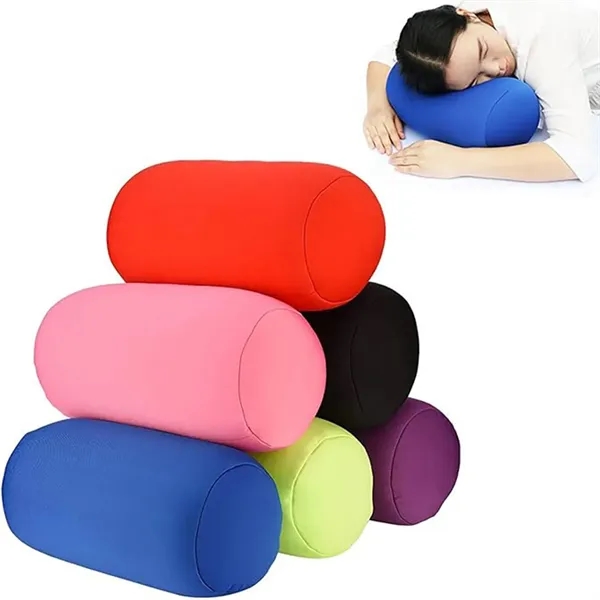 Foam Neck Roll Pillow For Plane Car Travel Sleeping - Foam Neck Roll Pillow For Plane Car Travel Sleeping - Image 2 of 4