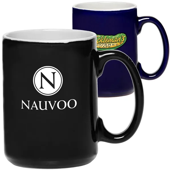 15 oz. Two Tone Glossy El Grande Coffee Mugs - 15 oz. Two Tone Glossy El Grande Coffee Mugs - Image 0 of 2