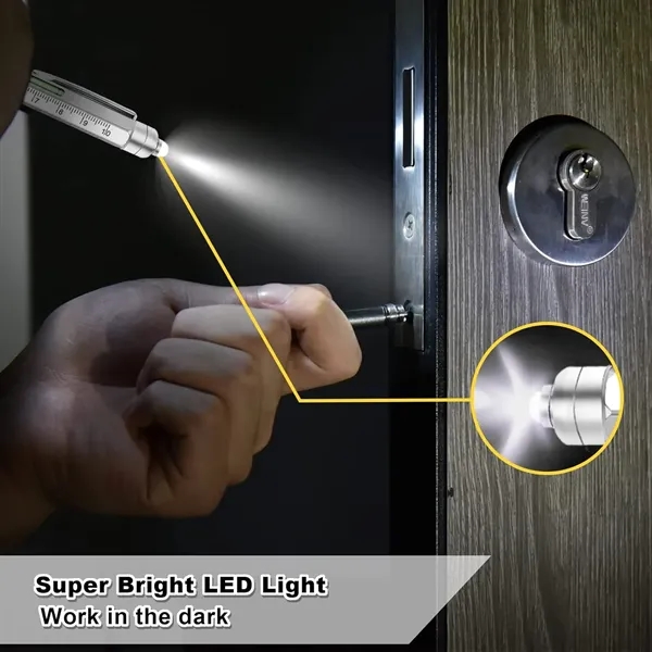 9 in 1 Multitool Pen - 9 in 1 Multitool Pen - Image 2 of 5