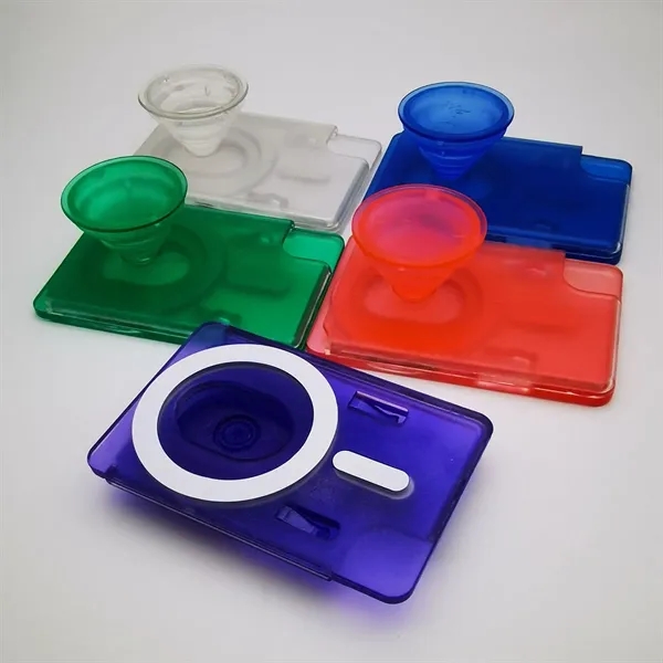 Magnetic Card Wallet Hand Holder with Phone Stand - Magnetic Card Wallet Hand Holder with Phone Stand - Image 2 of 5