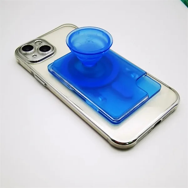 Magnetic Card Wallet Hand Holder with Phone Stand - Magnetic Card Wallet Hand Holder with Phone Stand - Image 3 of 5