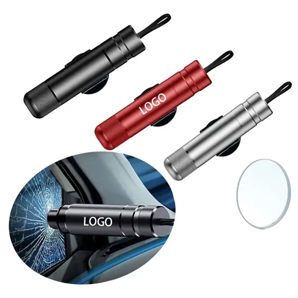 Mini Multifunctional Car Window Breaking Safety Hammer - Mini Multifunctional Car Window Breaking Safety Hammer - Image 0 of 3