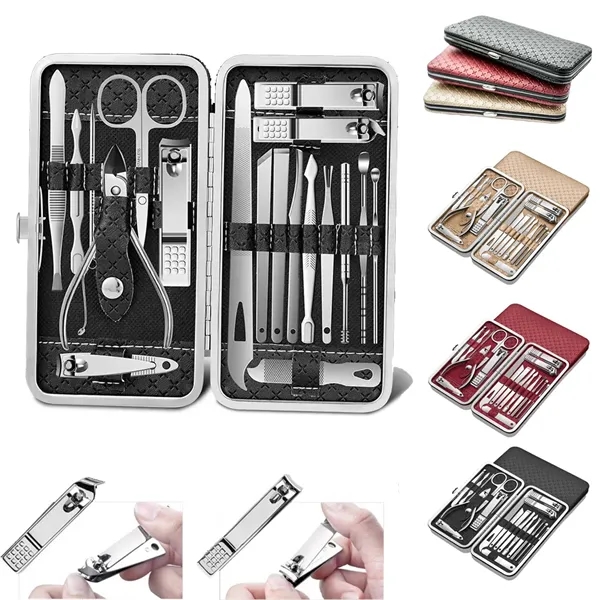 19 Pieces Professional Nail Clippers Set - 19 Pieces Professional Nail Clippers Set - Image 0 of 7