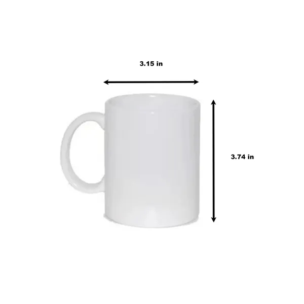 Cute White Coffe Office Mark Cup Mug - Cute White Coffe Office Mark Cup Mug - Image 1 of 1