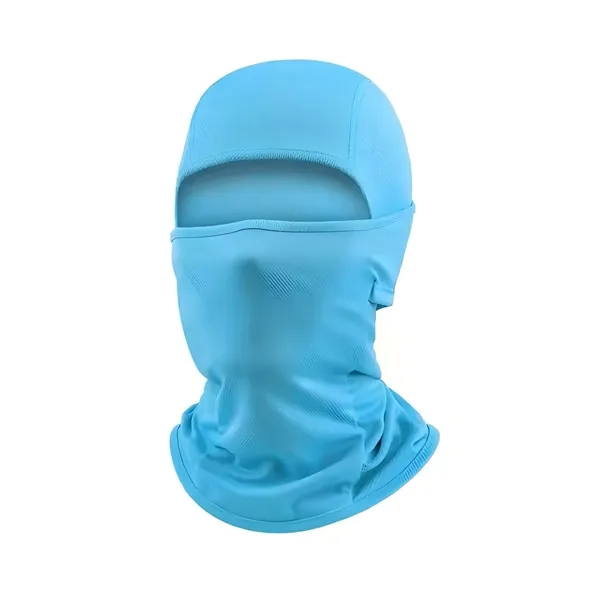 Colorful Polyester Unisex Full Face Mask - Colorful Polyester Unisex Full Face Mask - Image 4 of 5
