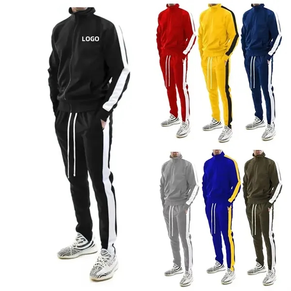 MEN'S SPORTS TRACKSUIT SET - MEN'S SPORTS TRACKSUIT SET - Image 0 of 8