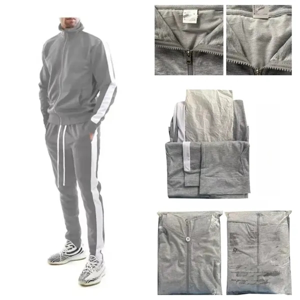MEN'S SPORTS TRACKSUIT SET - MEN'S SPORTS TRACKSUIT SET - Image 1 of 8
