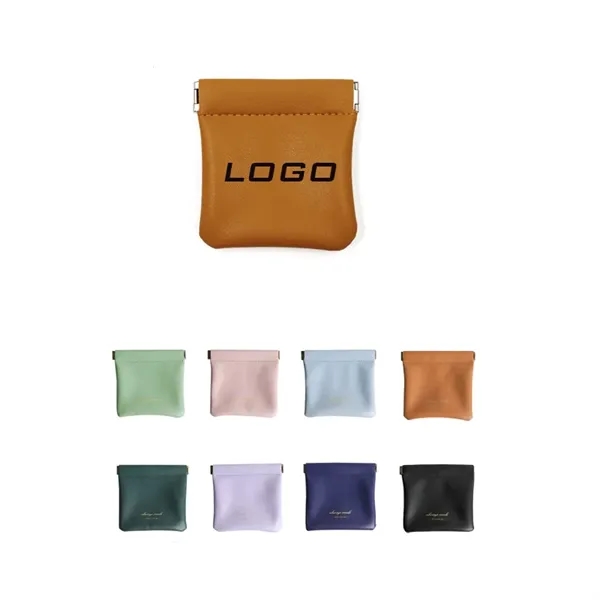 PU Leather Pocket Cosmetic Bag - PU Leather Pocket Cosmetic Bag - Image 0 of 2