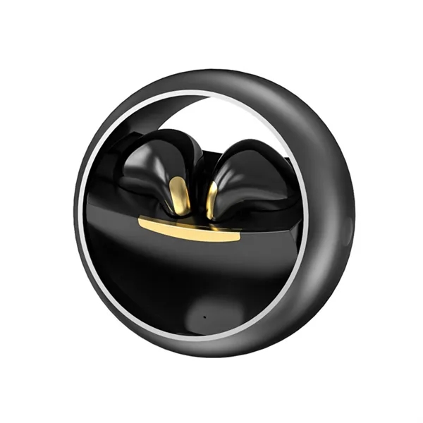 All-Metal Rotating True Wireless Bluetooth Earbuds - All-Metal Rotating True Wireless Bluetooth Earbuds - Image 6 of 7