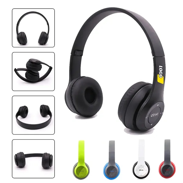 Foldable Bluetooth Headphones - Foldable Bluetooth Headphones - Image 0 of 5