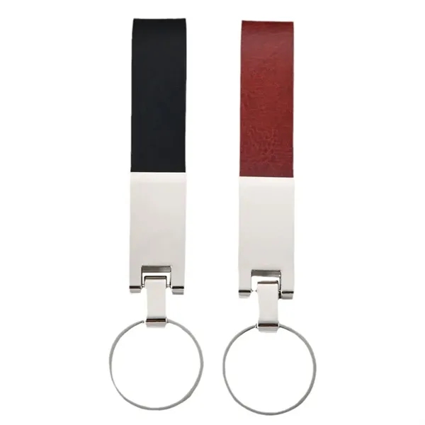 PU And Zinc Alloy KeyChain Simplicity Pendant accessories - PU And Zinc Alloy KeyChain Simplicity Pendant accessories - Image 3 of 3