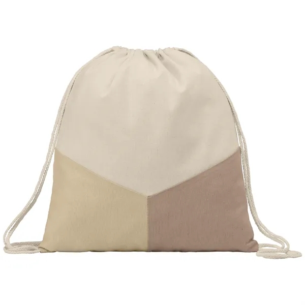 Triad - Multicolor Cotton Drawstring Bag - Triad - Multicolor Cotton Drawstring Bag - Image 5 of 6