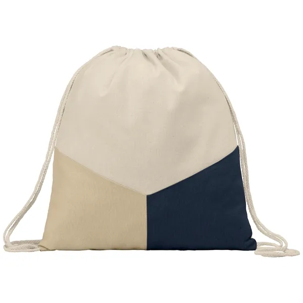 Triad - Multicolor Cotton Drawstring Bag - Triad - Multicolor Cotton Drawstring Bag - Image 4 of 6