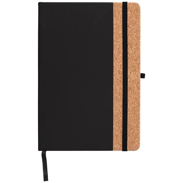 Miller Cork Notebook with Recycled PU Cover - Miller Cork Notebook with Recycled PU Cover - Image 4 of 6