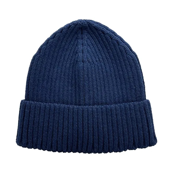 Sustainable Fabric Rib Knit Beanie - Sustainable Fabric Rib Knit Beanie - Image 4 of 4