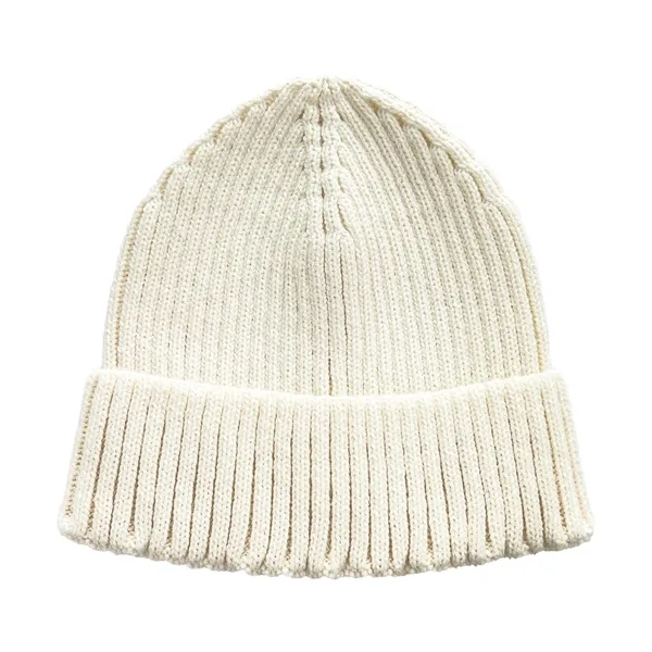 Sustainable Fabric Rib Knit Beanie - Sustainable Fabric Rib Knit Beanie - Image 2 of 4