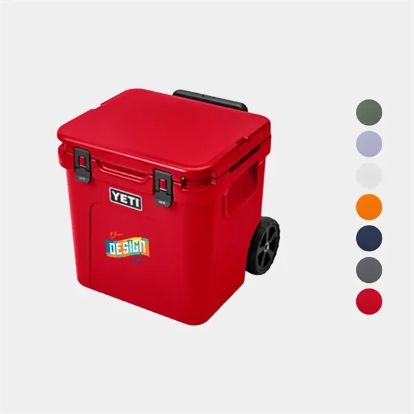 48 QT YETI® Roadie Wheeled Hard Cooler Ice Chest 20" x 20.6" - 48 QT YETI® Roadie Wheeled Hard Cooler Ice Chest 20" x 20.6" - Image 0 of 10