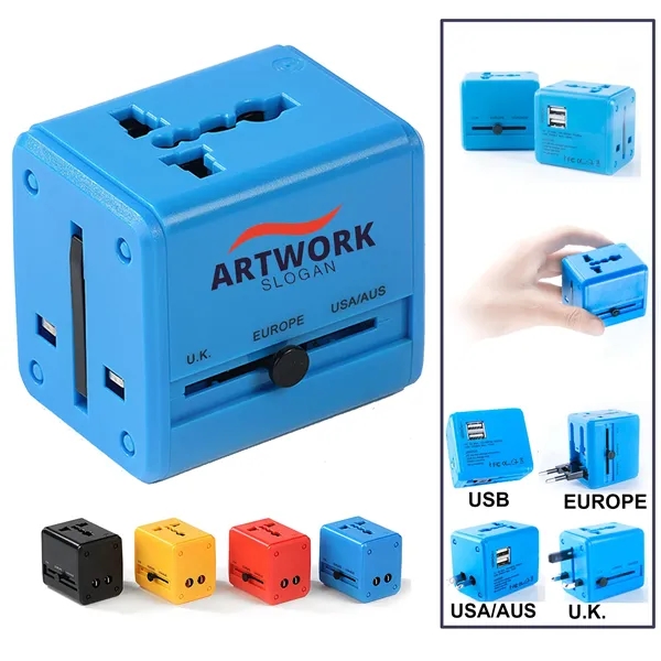 Versatile Universal Travel Adapter - Versatile Universal Travel Adapter - Image 0 of 6