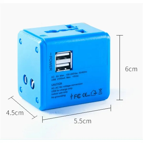 Versatile Universal Travel Adapter - Versatile Universal Travel Adapter - Image 5 of 6