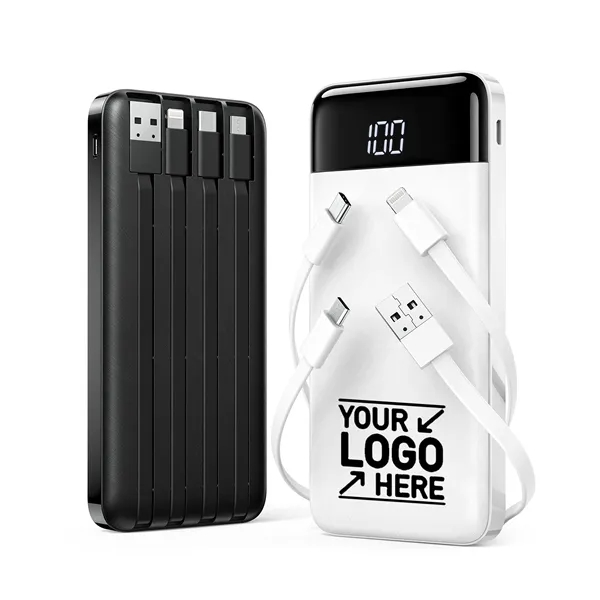 Portable Chargers with Built in Cables - Portable Chargers with Built in Cables - Image 0 of 5