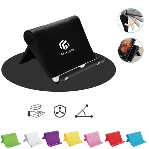 Foldable Adjustable Multi-Angle  Cell Phone Stand - Foldable Adjustable Multi-Angle  Cell Phone Stand - Image 0 of 4