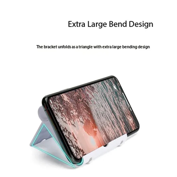 Foldable Adjustable Multi-Angle  Cell Phone Stand - Foldable Adjustable Multi-Angle  Cell Phone Stand - Image 3 of 4