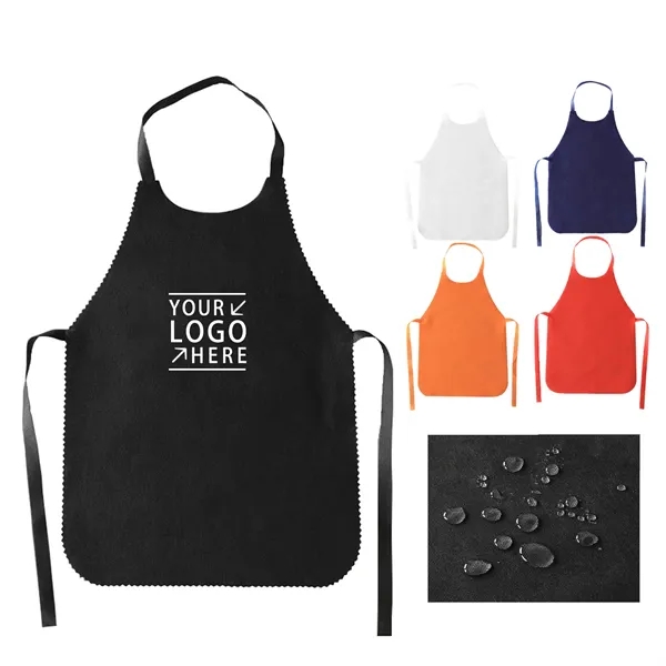 Disposable Non-Woven Apron - Disposable Non-Woven Apron - Image 0 of 1
