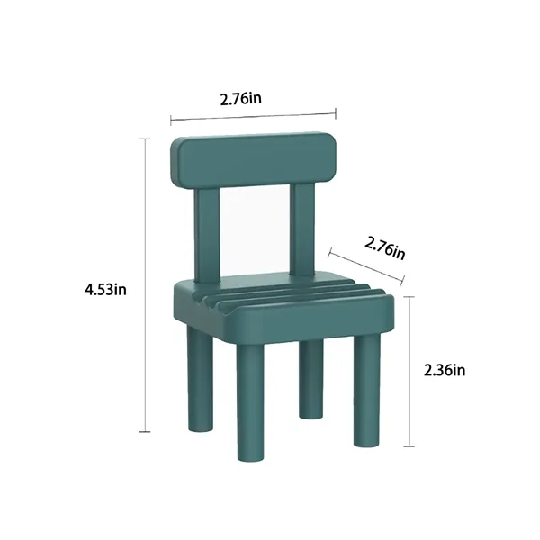 Multi-Angle Universal  Chair Shape Cell Phone Stand - Multi-Angle Universal  Chair Shape Cell Phone Stand - Image 1 of 4