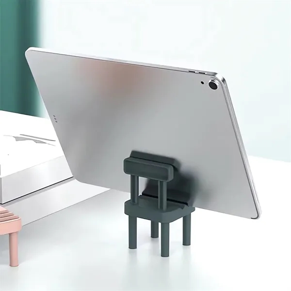 Multi-Angle Universal  Chair Shape Cell Phone Stand - Multi-Angle Universal  Chair Shape Cell Phone Stand - Image 2 of 4