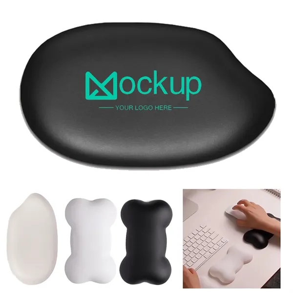 Silicone Wrist Rest Mouse Pad - Silicone Wrist Rest Mouse Pad - Image 0 of 8
