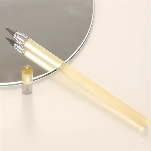 Refillable Clear Acrylic Pen with Eternal Writing Tip - Refillable Clear Acrylic Pen with Eternal Writing Tip - Image 3 of 10