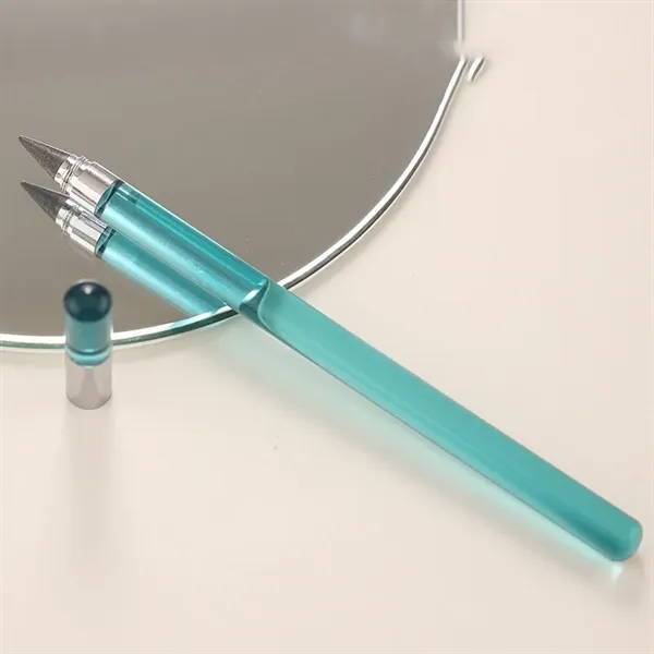 Refillable Clear Acrylic Pen with Eternal Writing Tip - Refillable Clear Acrylic Pen with Eternal Writing Tip - Image 5 of 10