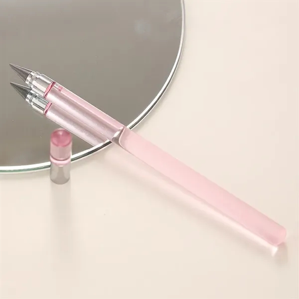 Refillable Clear Acrylic Pen with Eternal Writing Tip - Refillable Clear Acrylic Pen with Eternal Writing Tip - Image 8 of 10