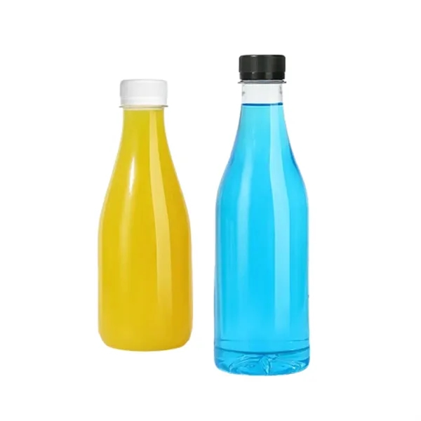 8 Oz. Disposable Transparent Milk Juice Plastic Bottle - 8 Oz. Disposable Transparent Milk Juice Plastic Bottle - Image 2 of 2