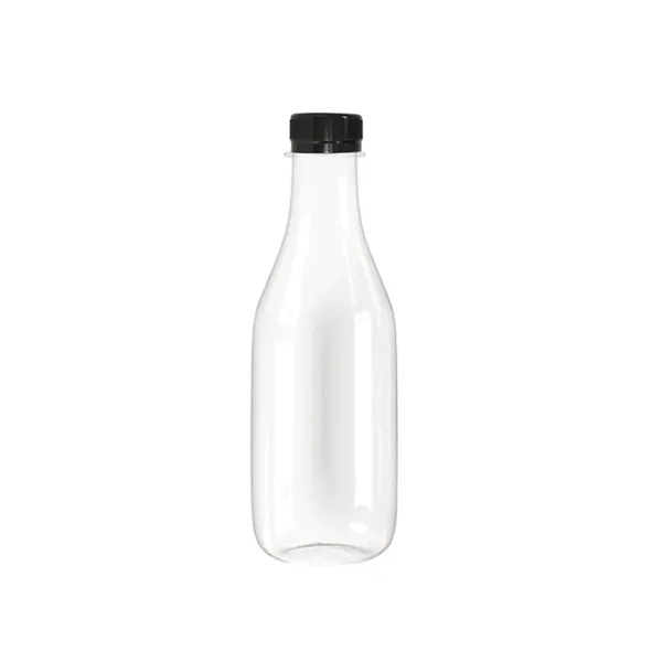 8 Oz. Disposable Transparent Milk Juice Plastic Bottle - 8 Oz. Disposable Transparent Milk Juice Plastic Bottle - Image 1 of 2