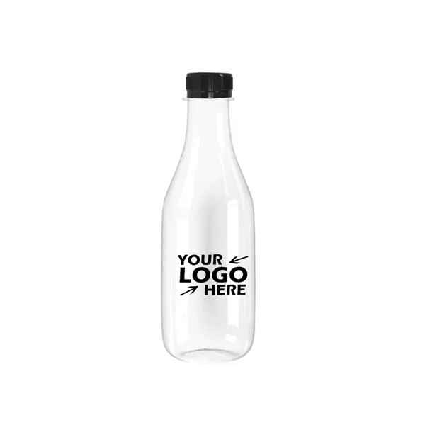 8 Oz. Disposable Transparent Milk Juice Plastic Bottle - 8 Oz. Disposable Transparent Milk Juice Plastic Bottle - Image 0 of 2