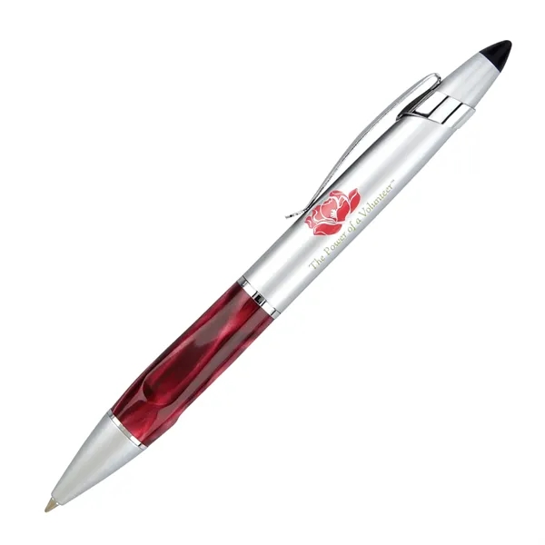 Media Twist Action Promotional Pens with Acrylic Resin - Media Twist Action Promotional Pens with Acrylic Resin - Image 2 of 4