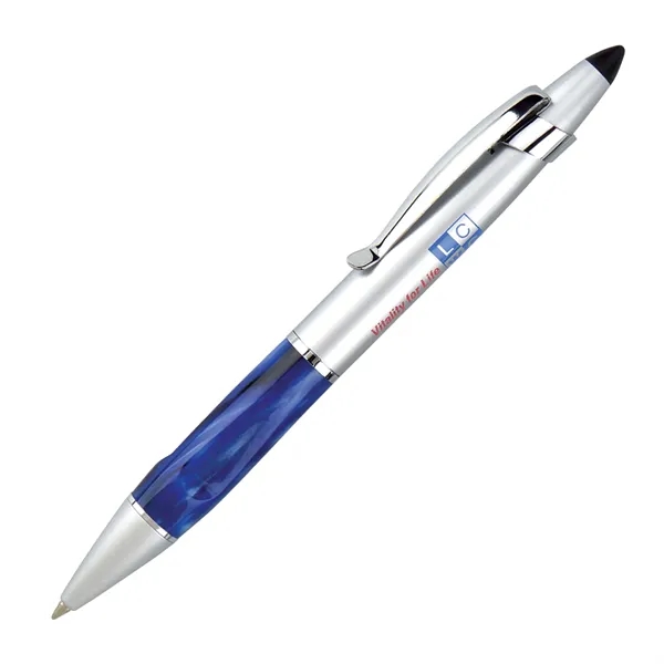 Media Twist Action Promotional Pens with Acrylic Resin - Media Twist Action Promotional Pens with Acrylic Resin - Image 1 of 4