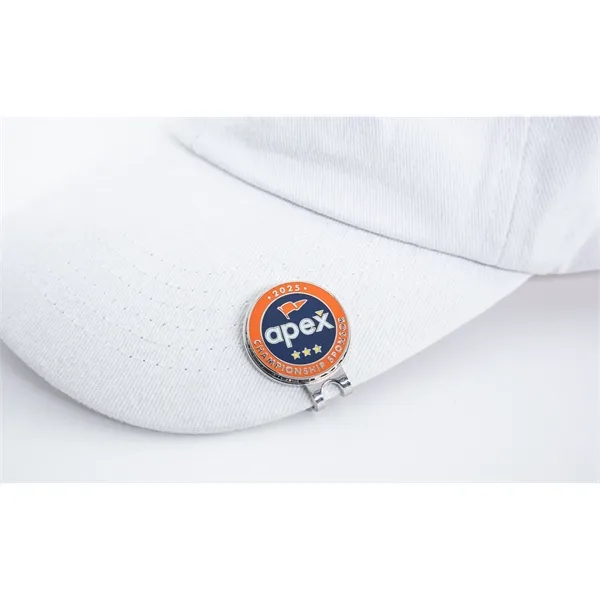Golf Ball Markers with Hat Clip - Golf Ball Markers with Hat Clip - Image 1 of 2