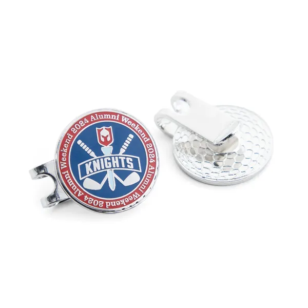 Golf Ball Markers with Hat Clip - Golf Ball Markers with Hat Clip - Image 0 of 2