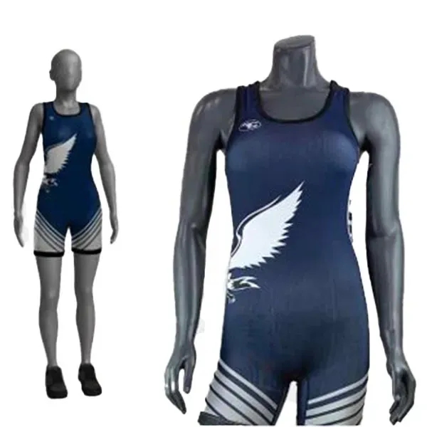 Girl's Custom Full-Dye Wrestling Singlet - Girl's Custom Full-Dye Wrestling Singlet - Image 0 of 0
