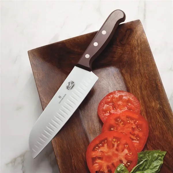 Swiss Army - Victorinox® German Made Wood Santoku Knife - Swiss Army - Victorinox® German Made Wood Santoku Knife - Image 1 of 2
